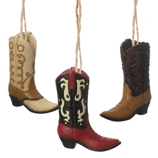 Cowboy Boot Ornaments