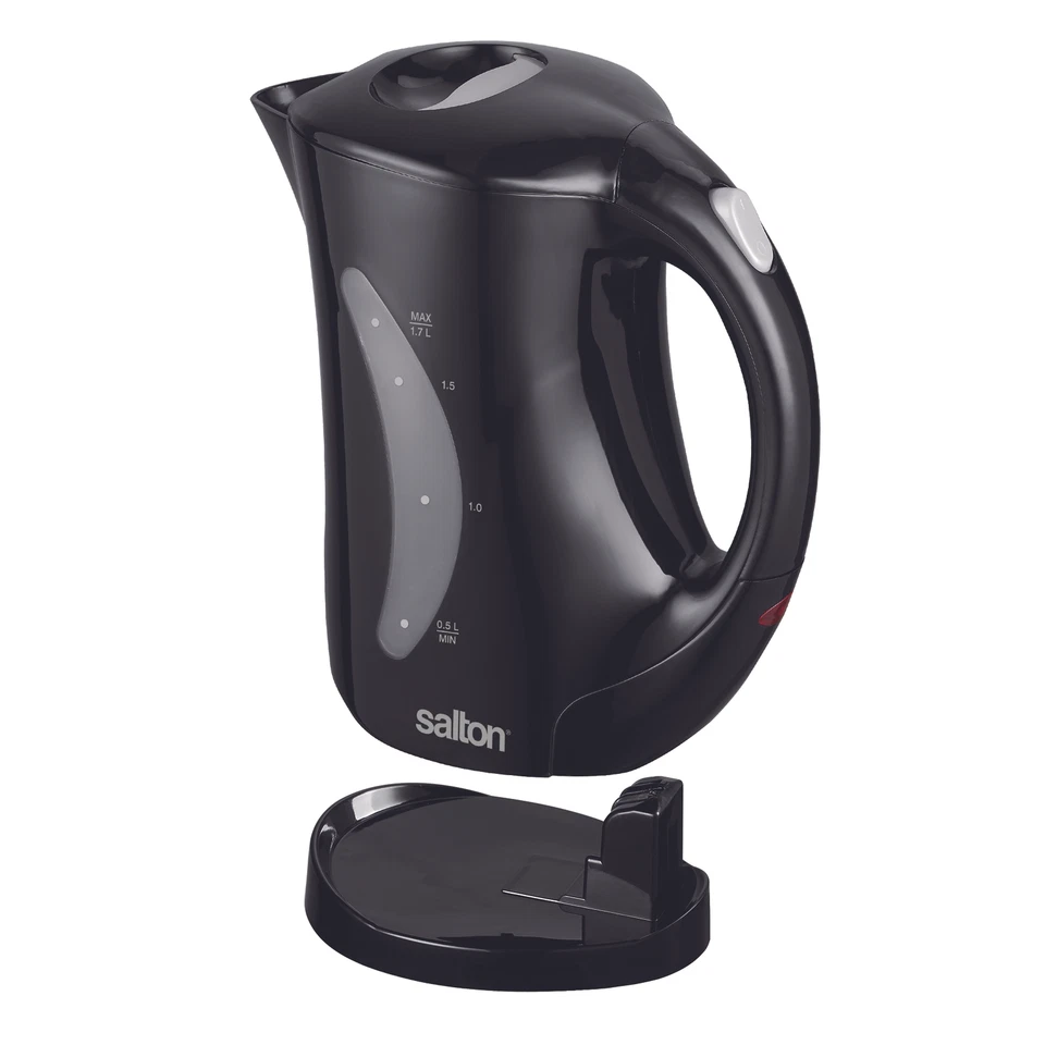 Salton Cordless Electric Kettle, 1.7 Liter Capacity, Automatic Shut-Off - Image 2 of 4