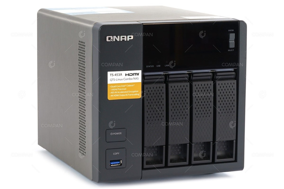 QNAP TS-453A / 16Gb / 8Tbx4 HDD QNAP TS-453A / 16Gb / 8Tbx4 HDD