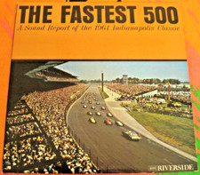 The Fastest 500. Sound report  1961. Indianapolis .Ed. Riverside. RLP5513.33"