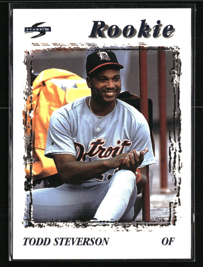 Todd Steverson 1996 Score #244  Baseball Card
