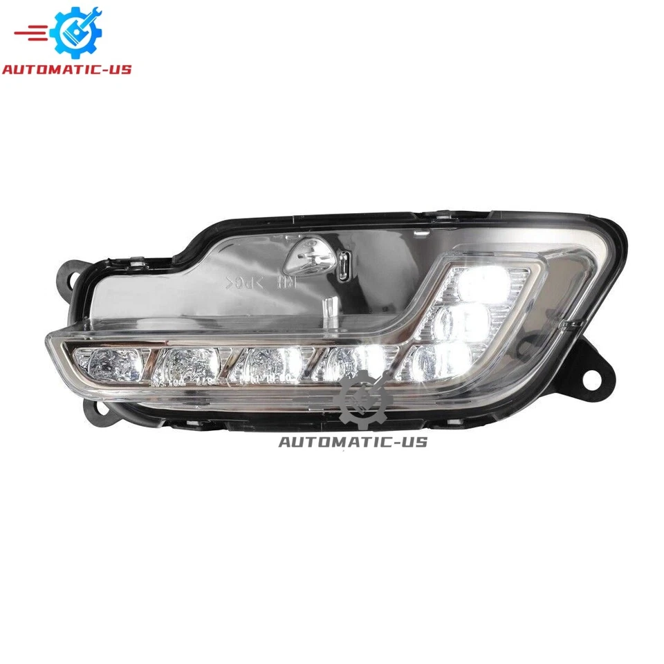 Luces antiniebla LED DRL luces de conducción para Mercedes Benz E350 E550 E26 AMG 2010-2016 Foto 3 de 4