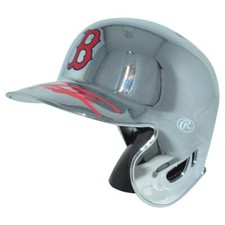 Keith Foulke Signed Boston Red Sox Chrome Mini MLB Baseball Batting Helmet (JSA)
