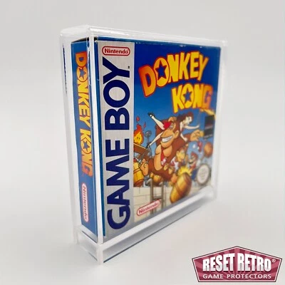 RESET RETRO Acryl Case passend für Game Boy Classic / Color / Advance UV-Schutz Hülle Box