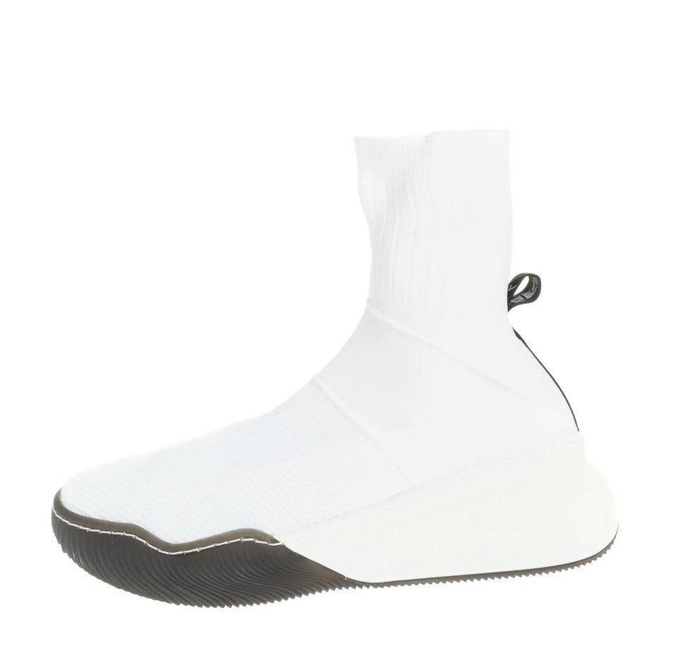 STELLA MCCARTNEY Sock Sneakers US 8 Branded Strap Made in Italy RRP €580 image 2