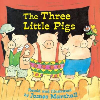The Three Little Pigs (Reading Railroad) - Paperback By Marshall, James - GOOD