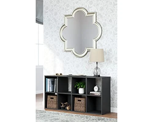 Langdrew 8 Cube Storage Organizer or Bookcase, Black - Image 2 of 4