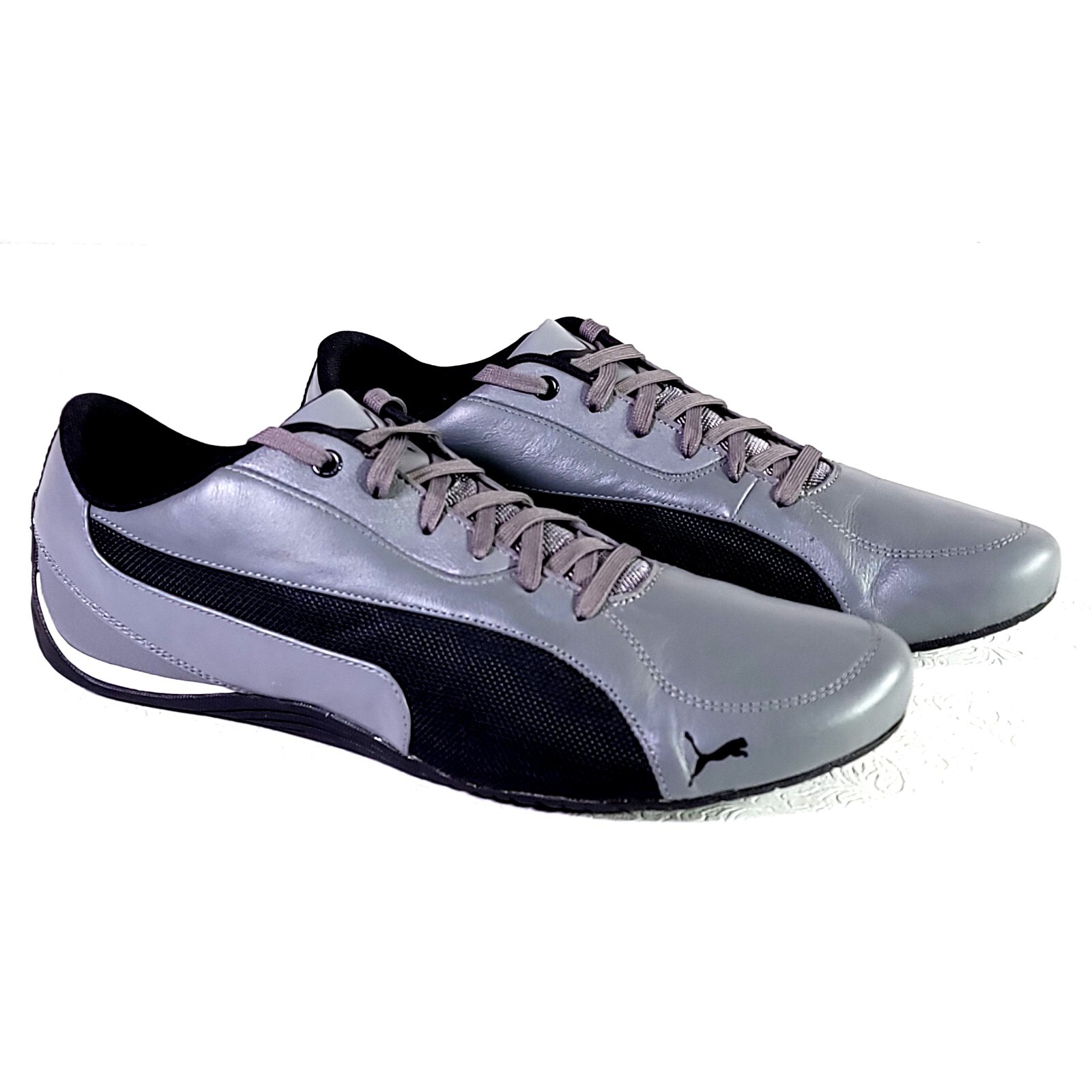 PUMA Drift Cat 5 Motorsport Shoes Driving Gray Carbon Leather Mens Size 14  Mint | eBay