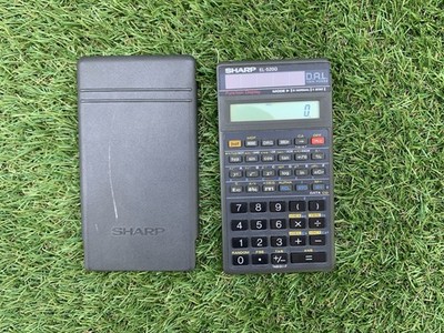 SHARP EL-520G CALCULATOR, VINTAGE 1991