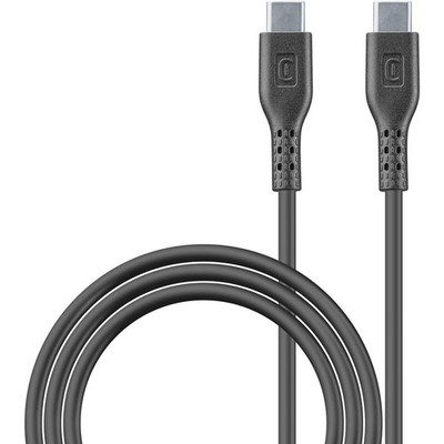 CellularLine 5A 100W Fast Charging Cable 2m USB Typ-C/ Typ-C Black #2426079
