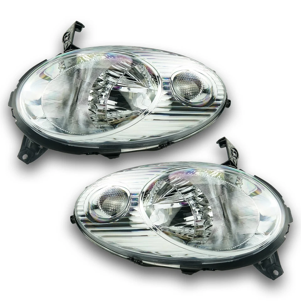 2x Hauptscheinwerfer links & rechts H4 passend für Nissan Micra K12 bis BJ 05/07