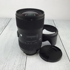 Sigma Art 18-35mm f1.8 Lens for Nikon F Used Good