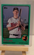 2021 Topps Archives - 1973 Topps Joe Mauer #110 Green /125
