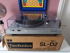 Technics SL-D2 Direct Drive Automatic Turntable - New Stylus - Boxed - TESTED