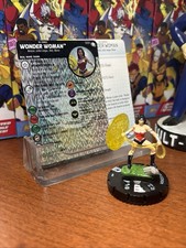 DC Heroclix Wonder Woman 003 W/ Card  003 Legacy Card Justice League New 52 Set