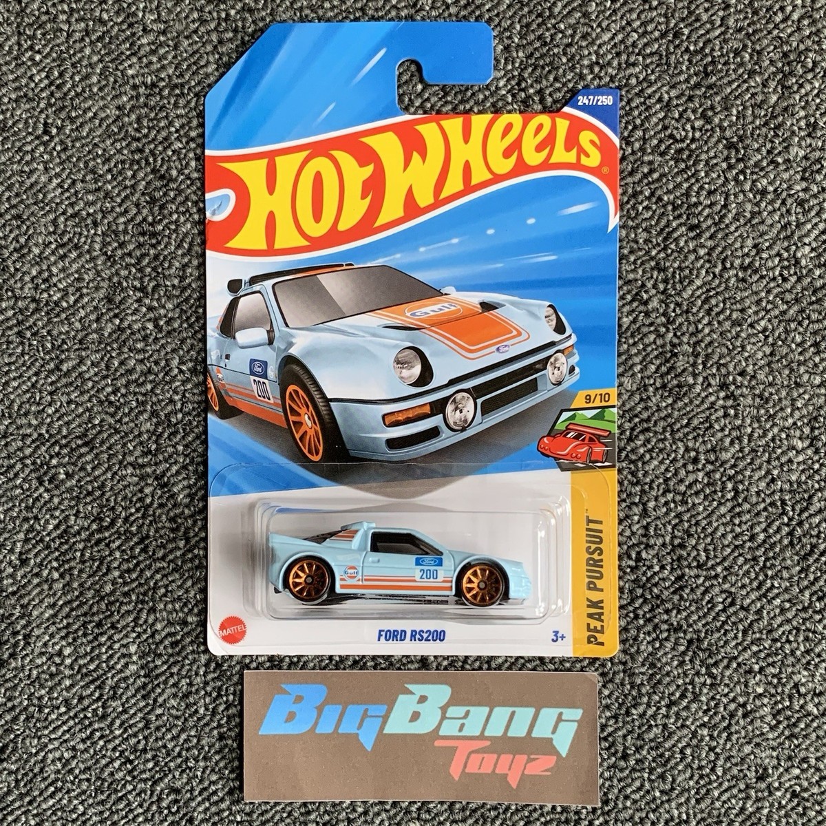 ホットウィール Hot Wheels Ford RS200 ガルフ Gulf Hotwheels 2025 STH Super Treasure Hunt # Ford RS200 Gulf