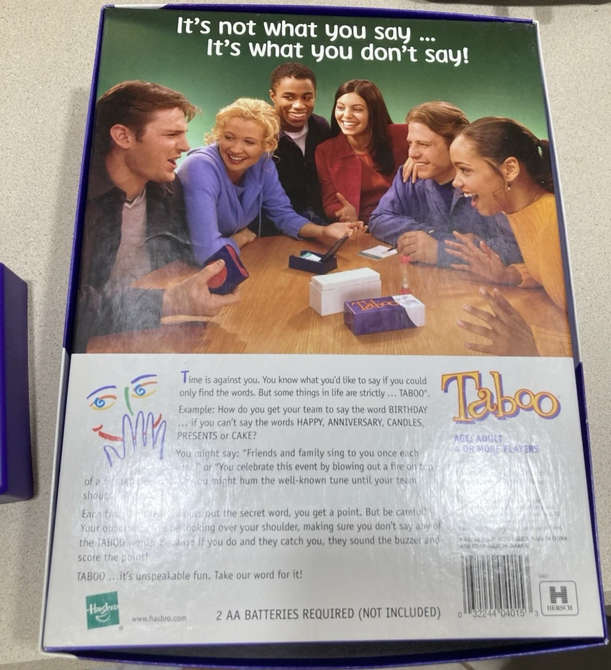 Vintage late 80s early 90s Taboo the game of unspeakable fun complete - Image 3 of 4