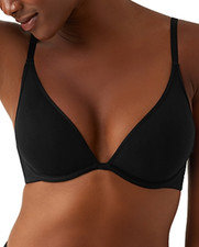 B.tempt'd by Wacoal Women's Cotton to a Tee Plunge Contour Bra SIZE 32DD