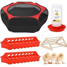 5-in-1 Chicken Brooder Box  Starter Kit   Waterproof, Reusable, Perfect for ...