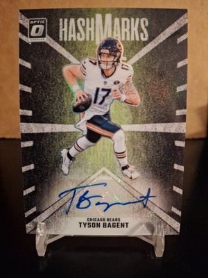 2024 Panini Donruss Optic - Hash Marks Tyson Bagent #HM-TBT (AU)