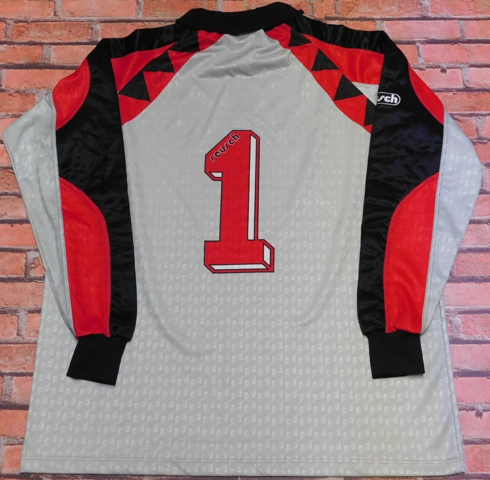 REUSCH MAGLIA SHIRT CALCIO NOLEL PORTIERE VINTAGE MADE IN ITALY (592) tg. XL - Immagine 2 di 3