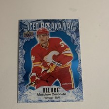2023-24 Upper Deck Allure Iced Breakaway Matthew Coronato #IB-11 Calgary Flames