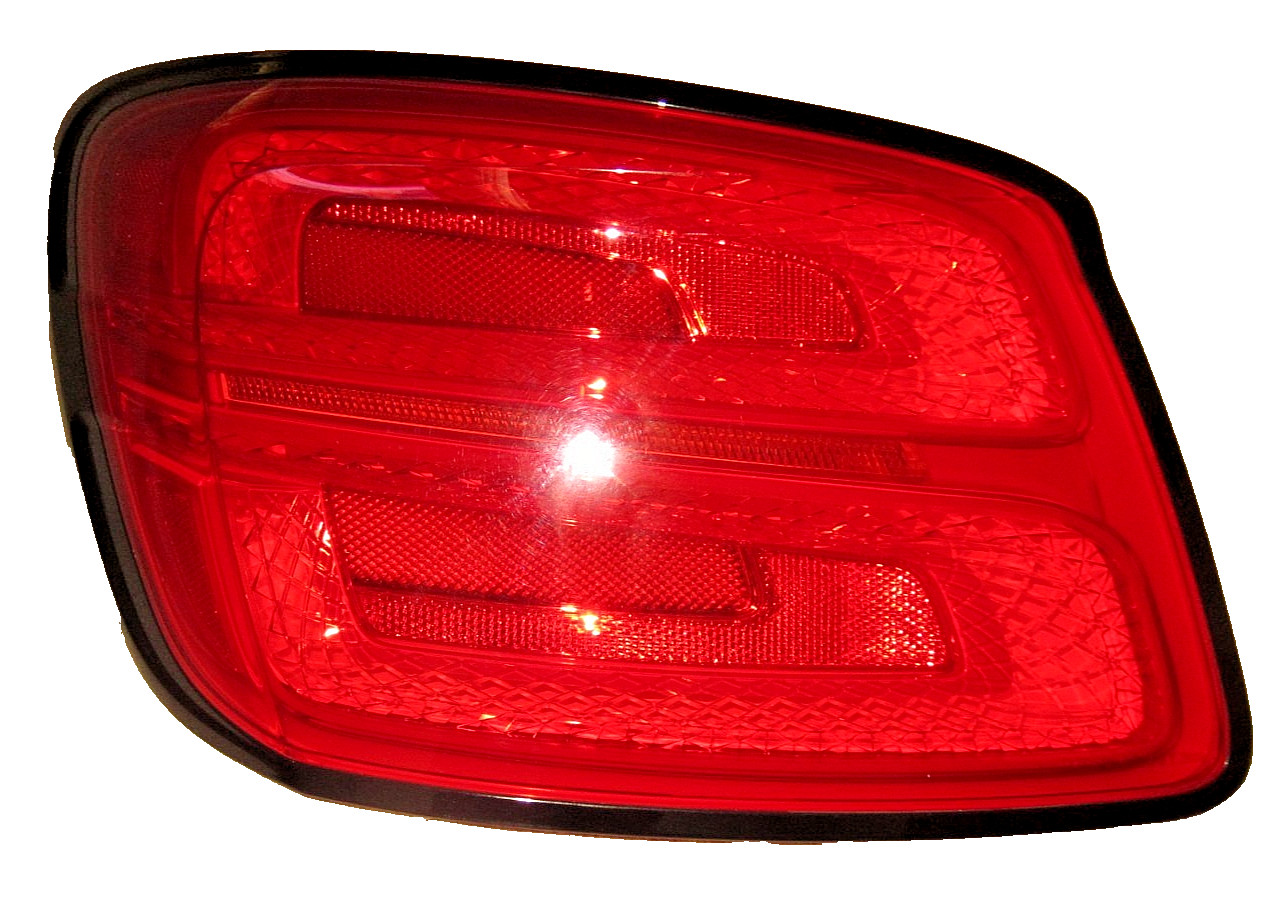 20 - 22 BENTLEY FLYING SPUR LEFT LED TAILLIGHT BLACK TRIM  3SE9450945AE   TESTED