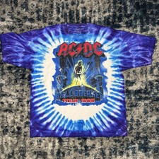 Vintage 1996 AC/DC Ballbreaker World Tour T Shirt Lot Concert Rock Band Tee KISS
