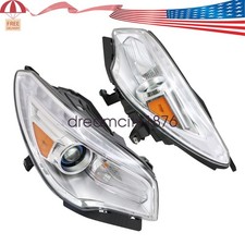 Pair For 2013-2017 Buick Enclave HID Headlights Lamp w/o AFS w/ Ballast + Bulbs