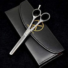 PRO Hair Cutting Sharp Barber Thinning Shears 6.5" Light weight German Made P...