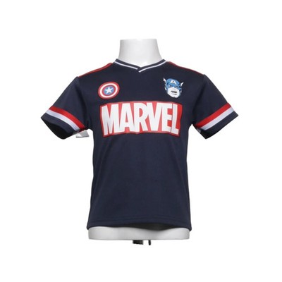 Marvel at Primark, T-shirt, Größe: 104, Blau/Rot/Weiß, Polyester, Print #sGf