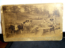 Vintage 1887 Sullenberger's Mill Azotea New Mexico Photo Read Reverse Set 7