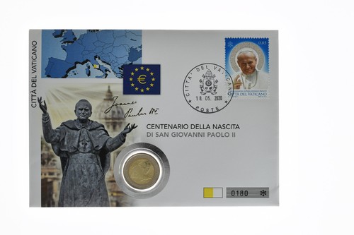 2 Euro + 50 Cent Numisbrief Vatikan - Numisbriefe zur Auswahl Münze + Briefmarke - Bild 63 von 75