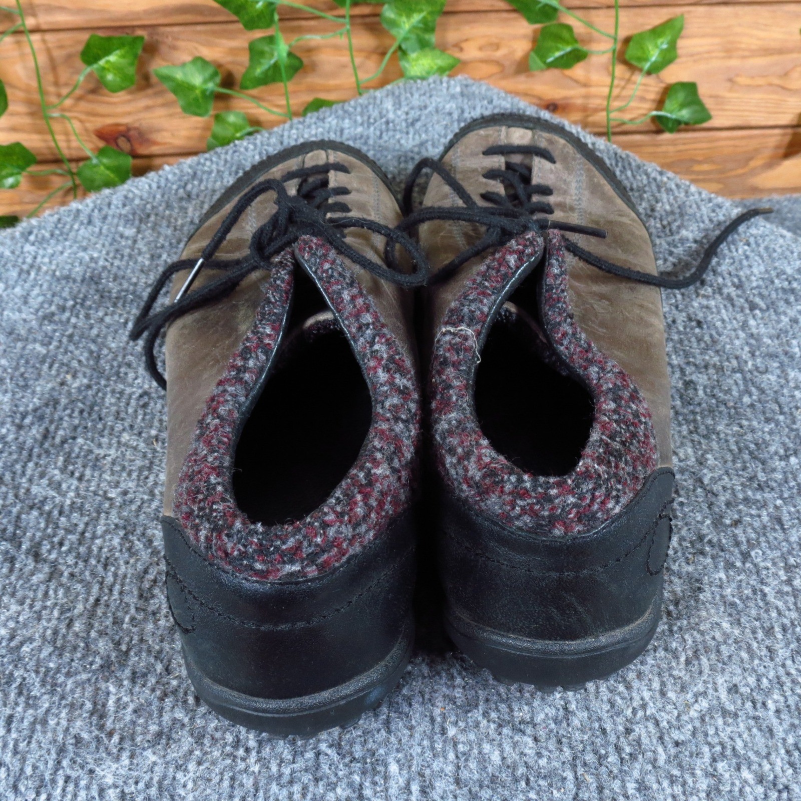 Patagonia Selenite Gravel Womens Outdoor Shoes Size 8 Leather Brown Black thumbnail 4