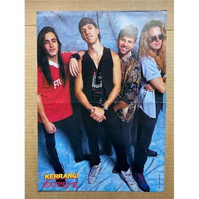 EXTREME KERRANG PIN-UP (C) POSTER original centre poster so it is folded with st