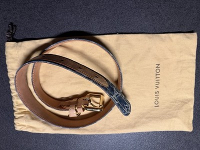 Louis Vuitton D-Ring Denim-Gürtel 