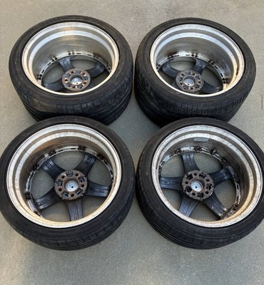 JDM Rare RAYS Volk Racing GT-C 18-inch wheels 8j+35? 9j+40? 5h114