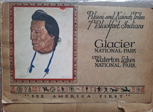 Pikuni and Kainah Tribes of Blackfeet Indians Winold Reiss 1931  11 PRINTS