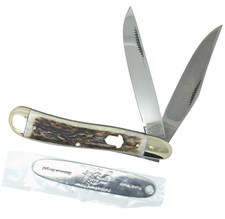 Bulldog Brand Stag Trapper Solingen Pit Bulls Etch NIB Box BD1501