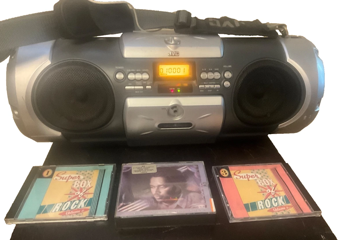 JVC Gray Portable Stereos & Boomboxes for sale | eBay
