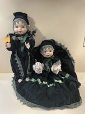 Bambole vintage porcellana Capodimonte Italy