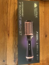 Sutra 3   blowout brush set interchangeable. Tourmaline infused oval barrel
