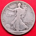 1916 WALKING LIBERTY HALF