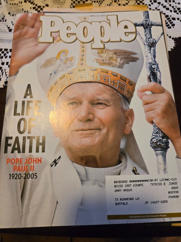 People Weekly April 18 2005 Pope John Paul II