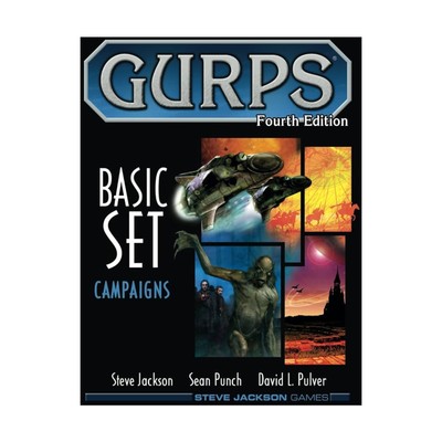 SJG GURPS 4th Ed Basic Set - Campaigns (POD) VG+
