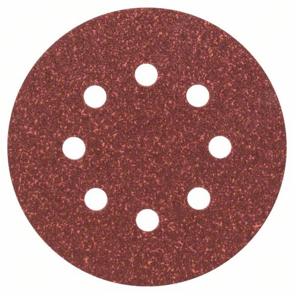 Ponceuse excentrique Bosch feuille abrasive auto-agrippante à 8 trous anti-encrassement