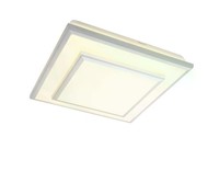Led-Deckenleuchte Panel Dimmbar Weiß Metall Deckenlampe Casa Nova
