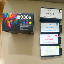 936e Compatible Ink Cartridges 4-Pack BK/C/M/Y for HP OfficeJet Pro H0936e