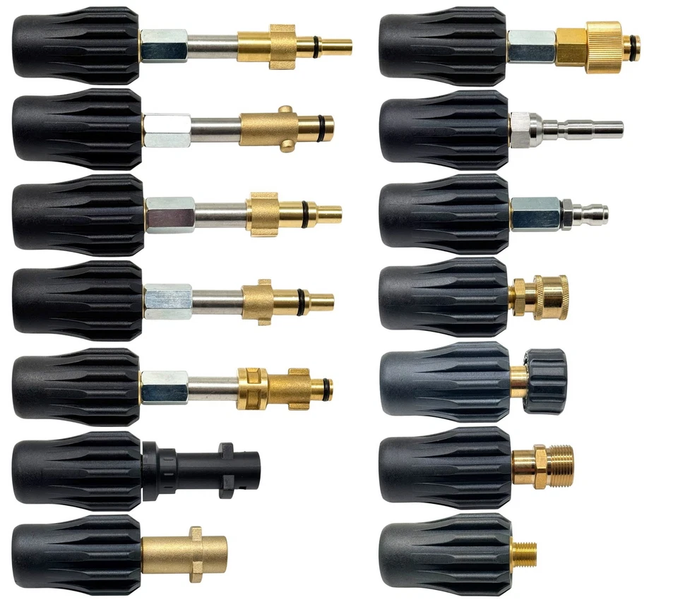 M&M SMARTEK® Langnippel Adapter D12 KEW WAP Nilfisk auf div. Anschlüsse Hochdruckreiniger