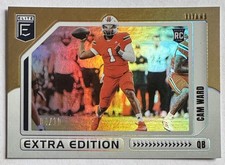 2025 Donruss Elite CAM WARD #4/10 SSP Gold Extra Edition Rookie Card TITANS #3🔥
